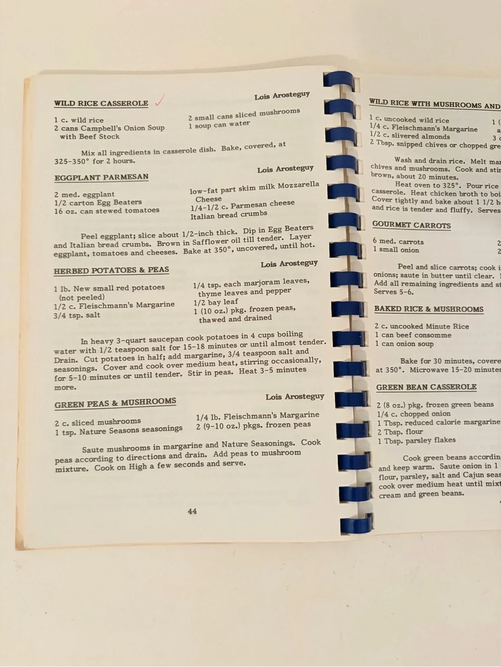 1989 A Book Of Favorite Recipes Cookbook Mt Carmel Illinois Soccer Booster Asso